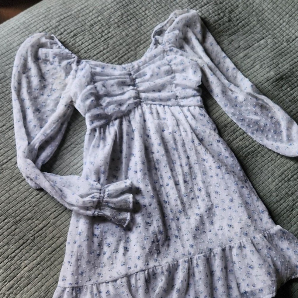 hollister medium babydoll dress